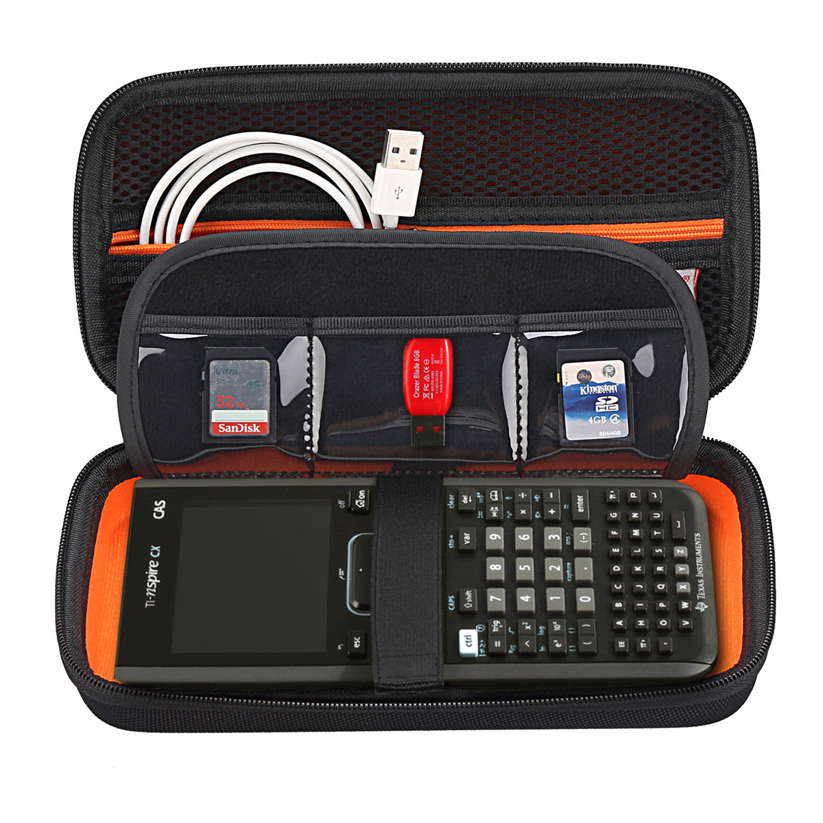 Case　BOVKE　Texas　CAS　TI-Nspire　II　for　CAS/CX　CX　Instruments　Calculator