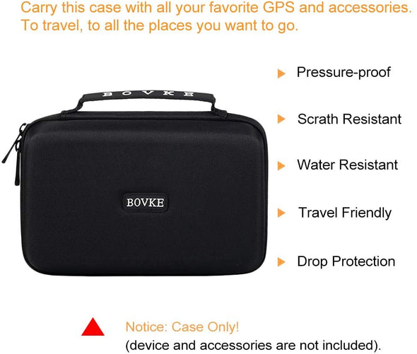BOVKE Hard GPS Case for 6-7 Inch Garmin DriveSmart 65/61