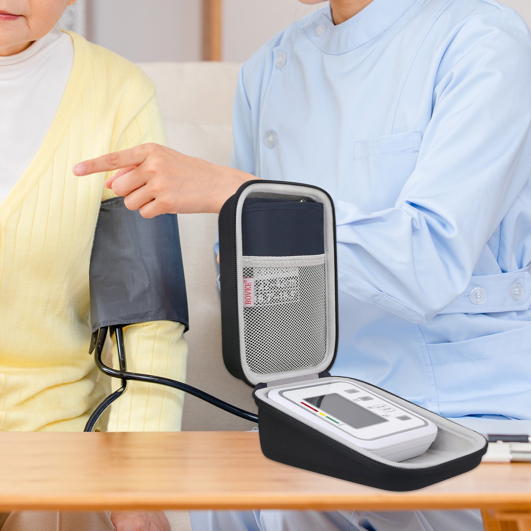 BOVKE Case for Omron 10 Series BP5450 Blood Pressure Monitor