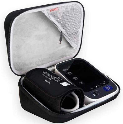  BOVKE Travel Carrying Case for Omron Platinum Blood Pressure  Monitor BP5450 BP5350 with Upper Arm Cuff, OMRON Gold Digital Bluetooth  Blood Pressure Machine Storage Holder, Black : Health & Household